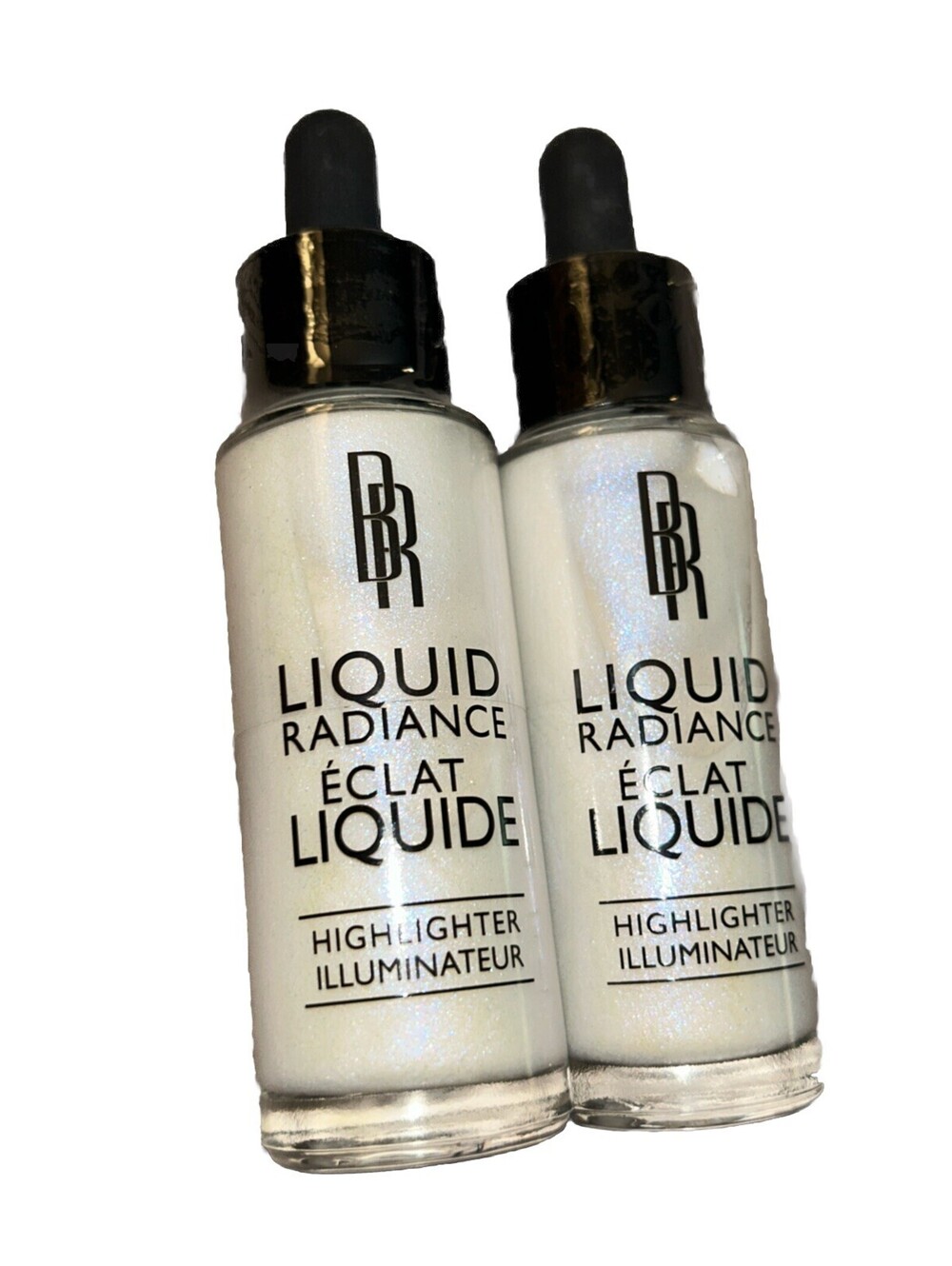 new Black Radiance Liquid Radiance Highlighter ~ Moonlit Glow~ 2 Pack